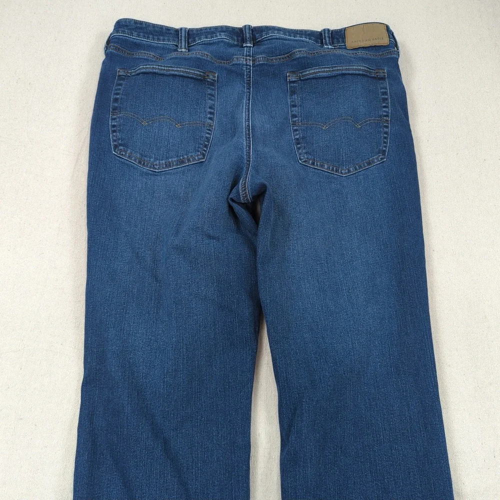 American Eagle Jeans Mens 38x30 Blue Original Western Cowboy Boot Cut